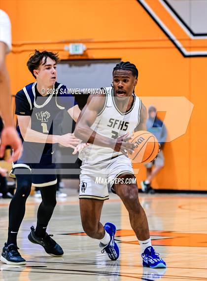 Thumbnail 2 in St. Francis vs West Ranch (2025 MLK Day Showdown) photogallery.