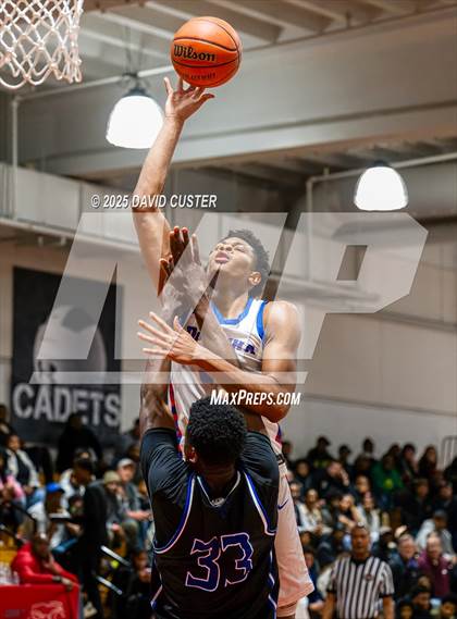 Thumbnail 1 in Our Lady of Mount Carmel vs. DeMatha (Capital Hoops Mayhem on Military) photogallery.