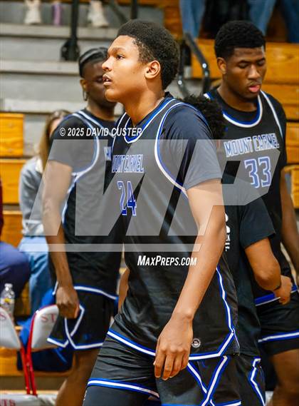 Thumbnail 2 in Our Lady of Mount Carmel vs. DeMatha (Capital Hoops Mayhem on Military) photogallery.