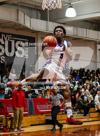 Thumbnail 2 in Our Lady of Mount Carmel vs. DeMatha (Capital Hoops Mayhem on Military) photogallery.