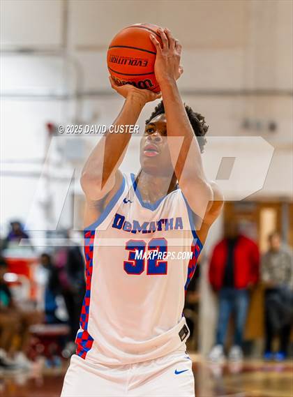 Thumbnail 2 in Our Lady of Mount Carmel vs. DeMatha (Capital Hoops Mayhem on Military) photogallery.