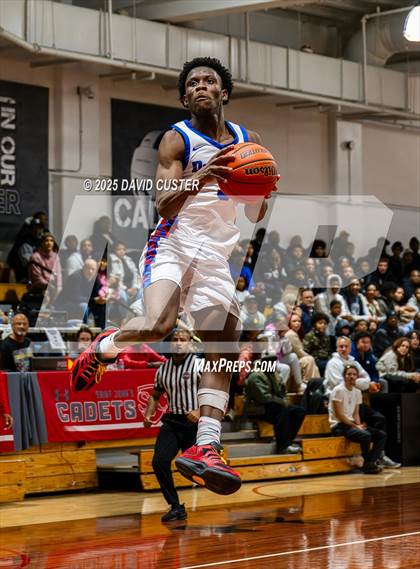 Thumbnail 3 in Our Lady of Mount Carmel vs. DeMatha (Capital Hoops Mayhem on Military) photogallery.