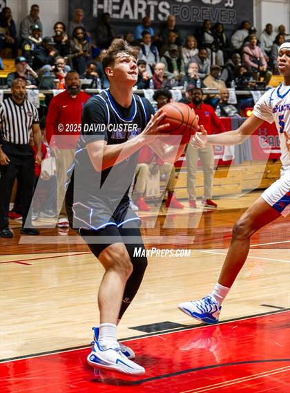Thumbnail 2 in Our Lady of Mount Carmel vs. DeMatha (Capital Hoops Mayhem on Military) photogallery.