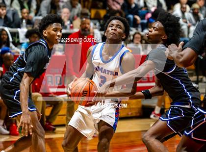 Thumbnail 3 in Our Lady of Mount Carmel vs. DeMatha (Capital Hoops Mayhem on Military) photogallery.