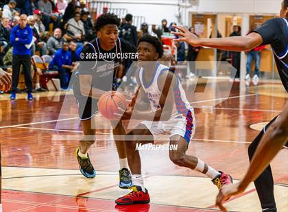Thumbnail 2 in Our Lady of Mount Carmel vs. DeMatha (Capital Hoops Mayhem on Military) photogallery.