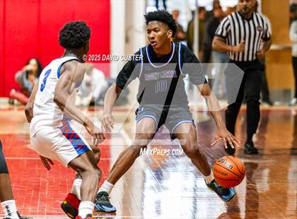 Thumbnail 2 in Our Lady of Mount Carmel vs. DeMatha (Capital Hoops Mayhem on Military) photogallery.