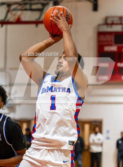 Thumbnail 1 in Our Lady of Mount Carmel vs. DeMatha (Capital Hoops Mayhem on Military) photogallery.