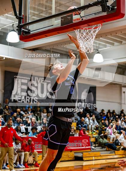 Thumbnail 1 in Our Lady of Mount Carmel vs. DeMatha (Capital Hoops Mayhem on Military) photogallery.