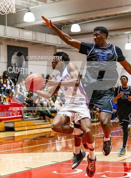 Thumbnail 2 in Our Lady of Mount Carmel vs. DeMatha (Capital Hoops Mayhem on Military) photogallery.