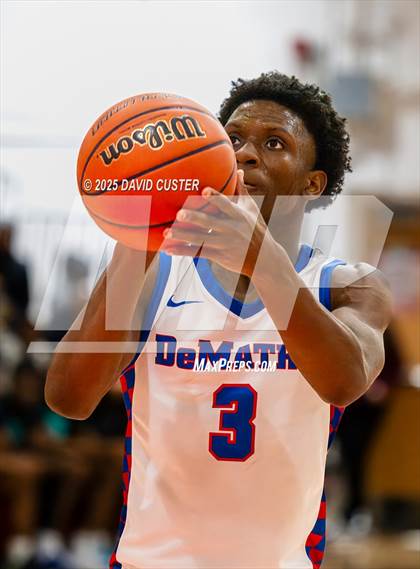 Thumbnail 2 in Our Lady of Mount Carmel vs. DeMatha (Capital Hoops Mayhem on Military) photogallery.