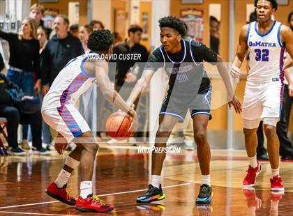 Thumbnail 3 in Our Lady of Mount Carmel vs. DeMatha (Capital Hoops Mayhem on Military) photogallery.