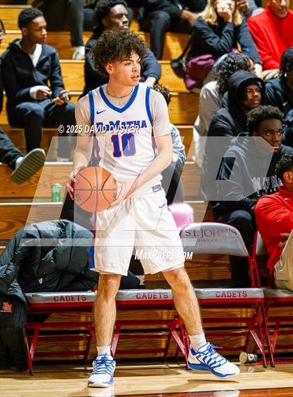 Thumbnail 3 in Our Lady of Mount Carmel vs. DeMatha (Capital Hoops Mayhem on Military) photogallery.