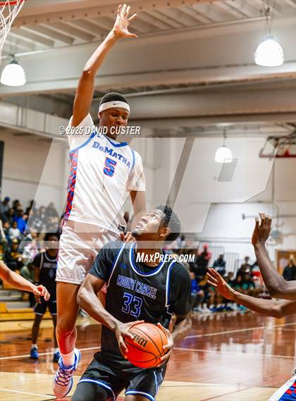 Thumbnail 3 in Our Lady of Mount Carmel vs. DeMatha (Capital Hoops Mayhem on Military) photogallery.