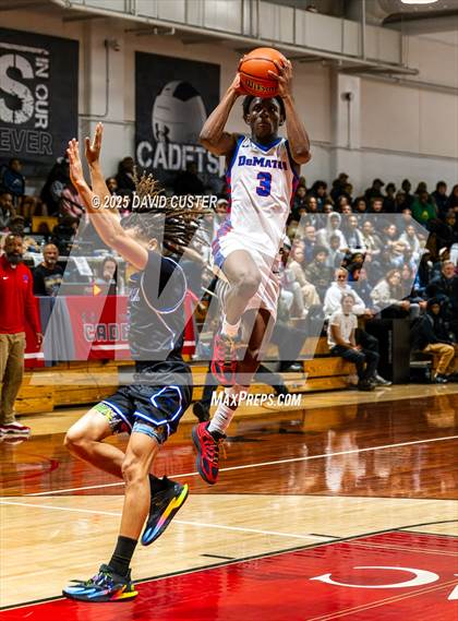 Thumbnail 2 in Our Lady of Mount Carmel vs. DeMatha (Capital Hoops Mayhem on Military) photogallery.