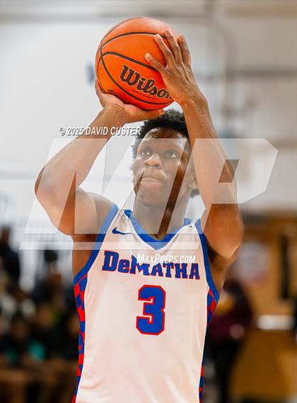 Thumbnail 3 in Our Lady of Mount Carmel vs. DeMatha (Capital Hoops Mayhem on Military) photogallery.