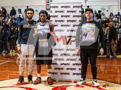 Thumbnail 1 in Our Lady of Mount Carmel vs. DeMatha (Capital Hoops Mayhem on Military) photogallery.