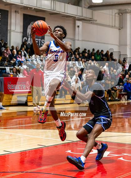 Thumbnail 2 in Our Lady of Mount Carmel vs. DeMatha (Capital Hoops Mayhem on Military) photogallery.