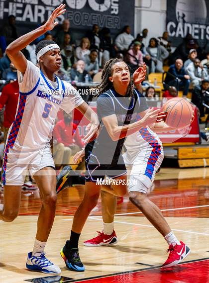 Thumbnail 3 in Our Lady of Mount Carmel vs. DeMatha (Capital Hoops Mayhem on Military) photogallery.