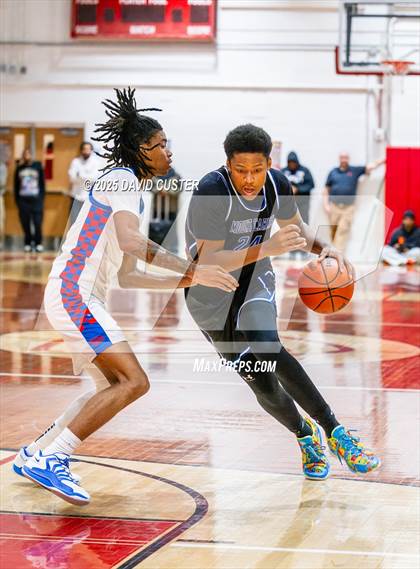 Thumbnail 2 in Our Lady of Mount Carmel vs. DeMatha (Capital Hoops Mayhem on Military) photogallery.