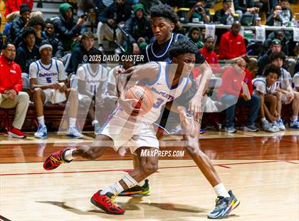 Thumbnail 2 in Our Lady of Mount Carmel vs. DeMatha (Capital Hoops Mayhem on Military) photogallery.
