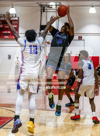 Thumbnail 2 in Our Lady of Mount Carmel vs. DeMatha (Capital Hoops Mayhem on Military) photogallery.