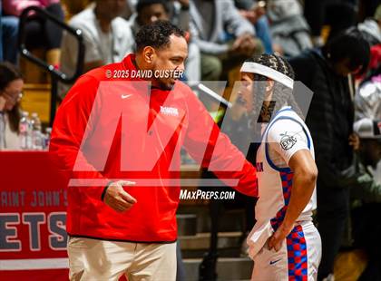 Thumbnail 2 in Our Lady of Mount Carmel vs. DeMatha (Capital Hoops Mayhem on Military) photogallery.