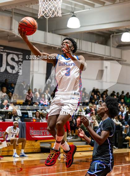 Thumbnail 3 in Our Lady of Mount Carmel vs. DeMatha (Capital Hoops Mayhem on Military) photogallery.