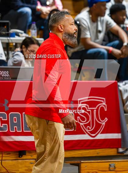 Thumbnail 2 in Our Lady of Mount Carmel vs. DeMatha (Capital Hoops Mayhem on Military) photogallery.