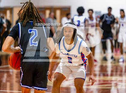 Thumbnail 2 in Our Lady of Mount Carmel vs. DeMatha (Capital Hoops Mayhem on Military) photogallery.