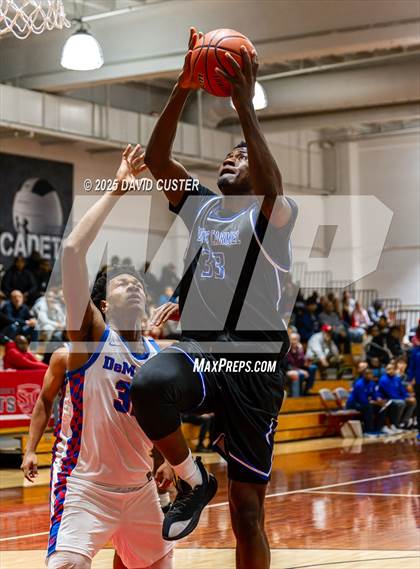 Thumbnail 2 in Our Lady of Mount Carmel vs. DeMatha (Capital Hoops Mayhem on Military) photogallery.