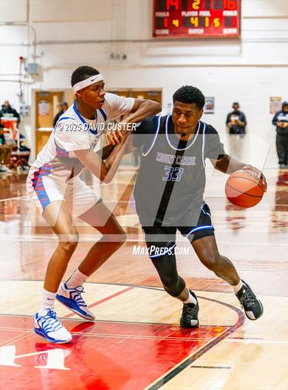 Thumbnail 3 in Our Lady of Mount Carmel vs. DeMatha (Capital Hoops Mayhem on Military) photogallery.