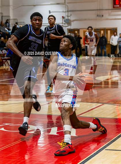 Thumbnail 3 in Our Lady of Mount Carmel vs. DeMatha (Capital Hoops Mayhem on Military) photogallery.