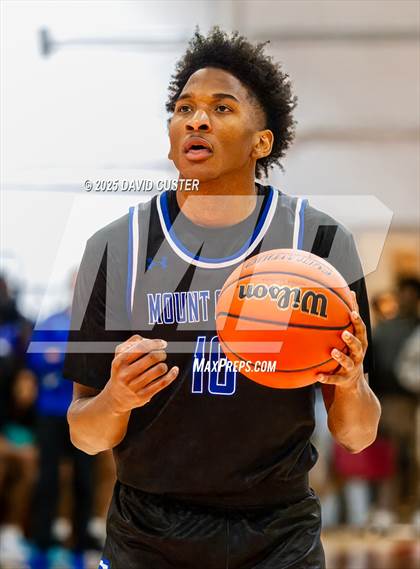 Thumbnail 2 in Our Lady of Mount Carmel vs. DeMatha (Capital Hoops Mayhem on Military) photogallery.