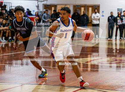 Thumbnail 3 in Our Lady of Mount Carmel vs. DeMatha (Capital Hoops Mayhem on Military) photogallery.