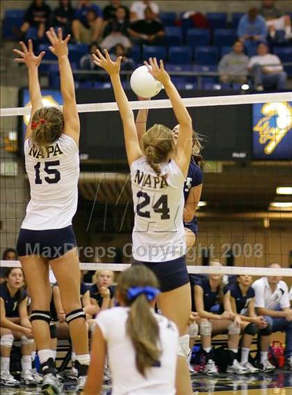 Thumbnail 2 in Napa vs. Nevada Union (CIF SJS D1 Final) photogallery.