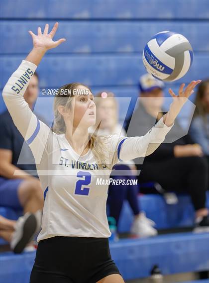 Thumbnail 1 in McIntosh vs. St. Vincent's (Lovett Block Party) photogallery.