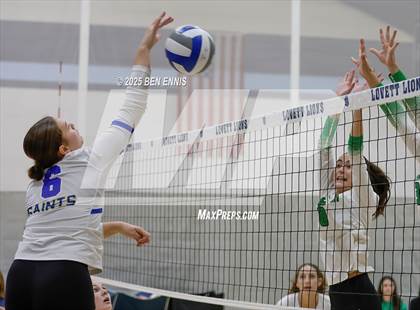 Thumbnail 1 in McIntosh vs. St. Vincent's (Lovett Block Party) photogallery.