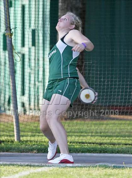 Thumbnail 2 in CIF State Championships (Girls Discus) photogallery.