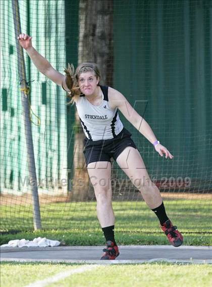 Thumbnail 2 in CIF State Championships (Girls Discus) photogallery.