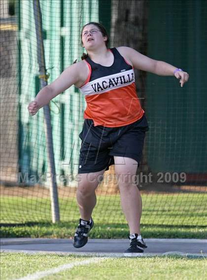 Thumbnail 2 in CIF State Championships (Girls Discus) photogallery.