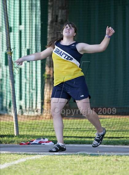 Thumbnail 1 in CIF State Championships (Girls Discus) photogallery.