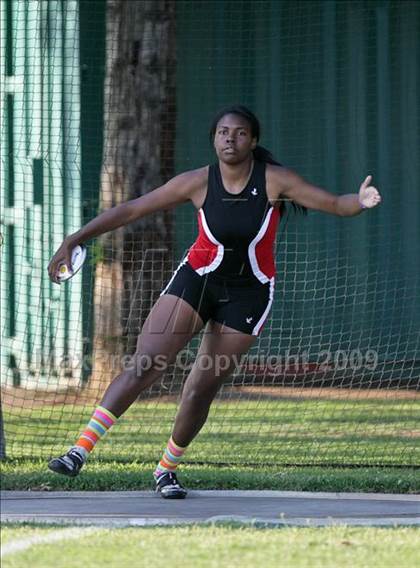 Thumbnail 2 in CIF State Championships (Girls Discus) photogallery.