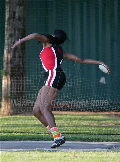 Thumbnail 1 in CIF State Championships (Girls Discus) photogallery.