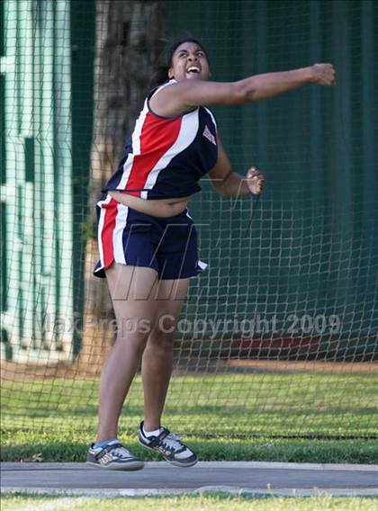 Thumbnail 3 in CIF State Championships (Girls Discus) photogallery.