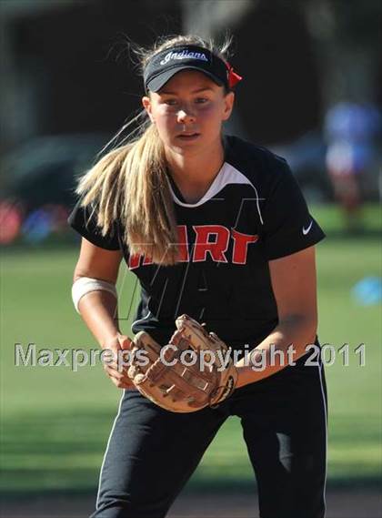 Thumbnail 2 in Hart vs. Agoura (CIF SS Playoffs) photogallery.
