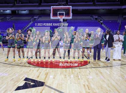 Thumbnail 1 in Pearland vs. DeSoto (UIL 6A Basketball State Semifinal Medal Ceremony) photogallery.