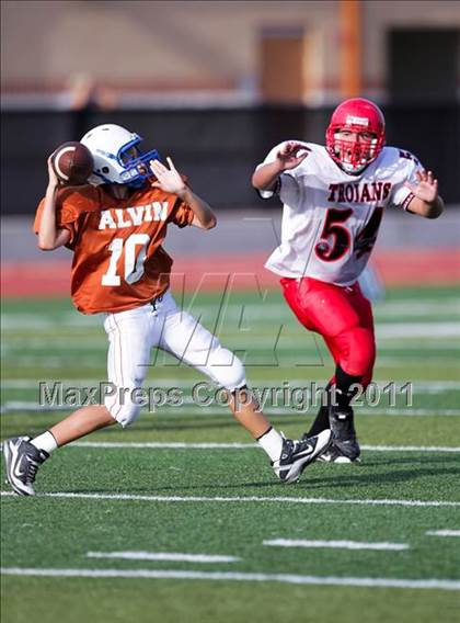 Thumbnail 2 in South Houston Freshman B @ Alvin Freshman White photogallery.