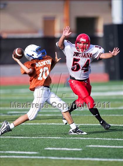 Thumbnail 3 in South Houston Freshman B @ Alvin Freshman White photogallery.