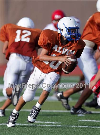 Thumbnail 1 in South Houston Freshman B @ Alvin Freshman White photogallery.
