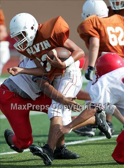 Thumbnail 2 in South Houston Freshman B @ Alvin Freshman White photogallery.